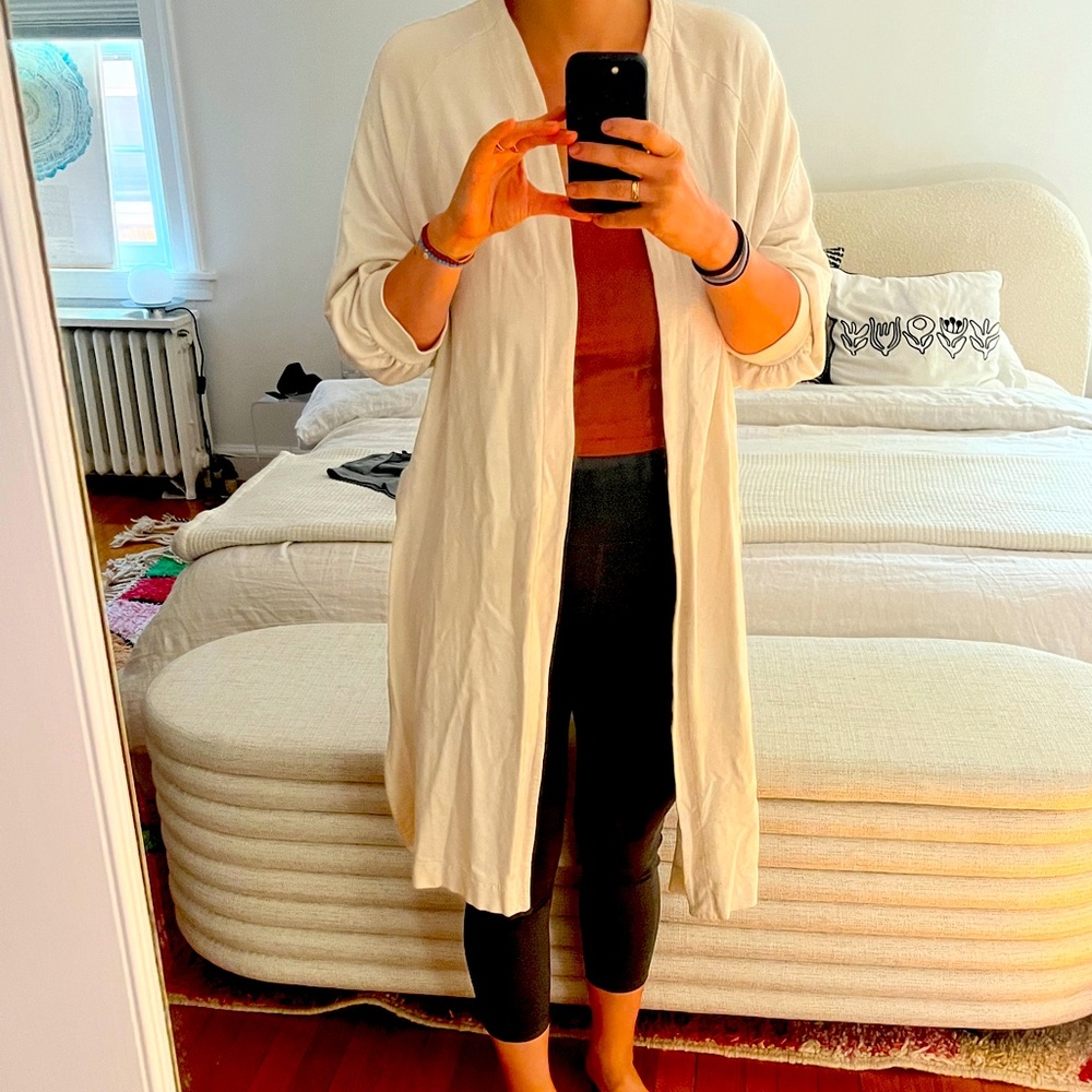 Cuyana long cardigan